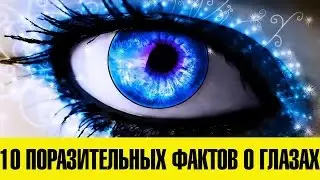 10 ПОРАЗИТЕЛЬНЫХ ФАКТОВ О ГЛАЗАХ