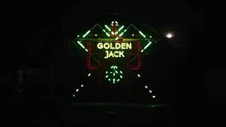 Вывеска казино Golden Jack в Бендерах