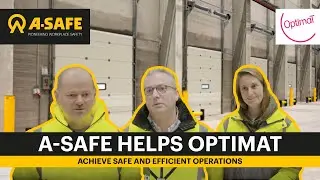 A-SAFE protect OptimaT with pedestrian safety barriers for loading docks