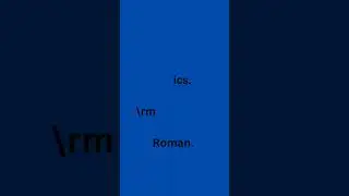 fonts commands in latex