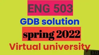 eng 503 gdb solution 2022|eng 503 gdb solution spring 2022|eng503 gdb solution 2022|eng 503 gdb