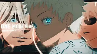 One More Ride 💜 -Jujutsu Kaisen ''GOJO'' 「AMV/EDIT」