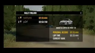 First Drive Daihatsu Copen GR Sport at Finland Dirt Track | Assoluto Racing
