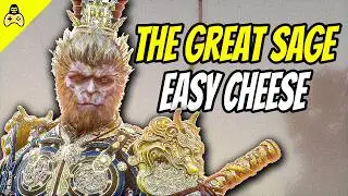 How to Beat Great Sage Easy | Black Myth Wukong (Last Boss Cheese)