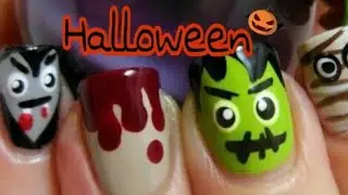 10 TRUCOS PARA DECORAR TUS UÑAS / Uñas Decoradas para Halloween / Halloween nail art