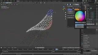 Skybrush Studio for Blender Tutorial 5 - Light show with color keyframes