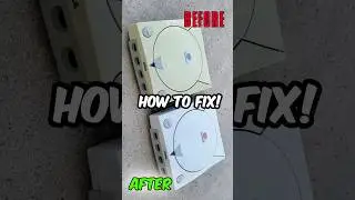 How to Remove Yellowing From Plastic | Retrobrite Guide (Short)