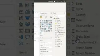 How to use the clustered column chart visualization in 