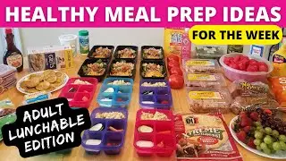 Adult Lunchable | Bento Box Lunch Idea: What I Eat in a Week...FOR WEIGHT LOSS