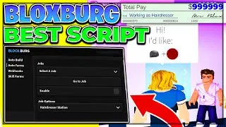 [NEW] Best Bloxburg Script/Hack | Auto Farm | Auto Build | *PASTEBIN*