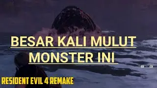 mengalahkan monster air di resident evil 4 remake (Leon vs Del lago🔥)