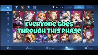Everyone goes through this (f2p account series) mobile legends adventure