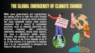The Global Emergency of Climate Change