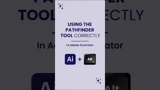 Using the pathfinder tool correctly in #illustrator