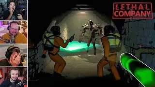 Lethal Company, Top Twitch Jumpscares Compilation Part 13 (Horror Games)