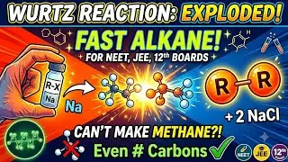 WURTZ REACTION (NEET,JEE,12 Board Exam)