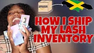 How I Ship My Lash Inventory To Jamaica 🇯🇲