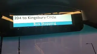 204 to Kingsbury Circle (iBus)
