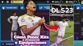 ✅ Como Colocar los Kits Y Escudo Del Real Madrid 2023-2024 Para Dream League Soccer 2023- DLS 23