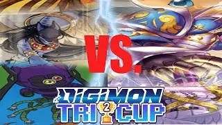 Virus battle to vaccine Virus Anbuis vs Vaccine Serphimon | Digimon Tri Cup S2 BT-14 Blast Ace