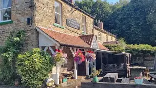 Hayburn Wyke Inn, Waterfalls & old railway lines #Cleveland way, #disused,#railway.