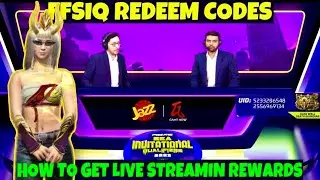 FFSIQ REDEEM CODES | FREE FIRE PAKISTAN LIVE STREAM REWARDS
