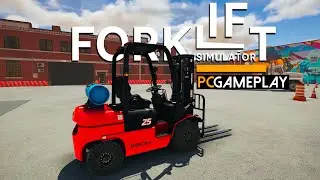 Forklift Simulator Gameplay (PC)