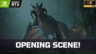 Hogwarts Legacy | Cinematic Opening Scene | RTX 4090 4K Ray Tracing Ultra