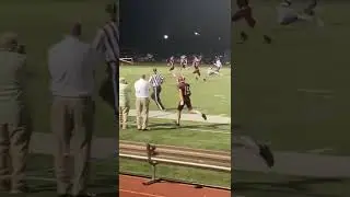 Insane High School Football Catch+Run for TD