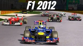 A RACE with 6 F1 World Champion Drivers on a Grid | F1 2012