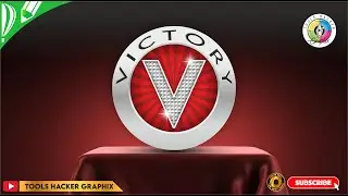 Victory Logo Design in Corel Draw | Tools Hacker Graphix