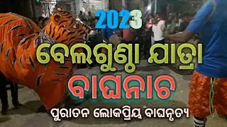 Tiger Dens Bellaguntha jatra || ବାଘନାଚ || 2023 Jatra Video @gundicha #gundichaelectronics