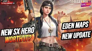 🔴 LIVE  🔥 New SX Hero Billie 😍 Skills Details, Lab & Eden Maps ::: Last Shelter Survival 