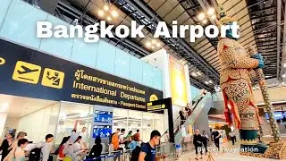 Suvarnabhumi International Airport Departures / July 2024