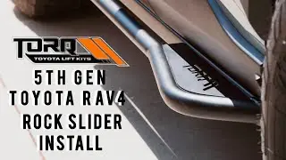 TORQ ENGINEERING ROCK SLIDER INSTALL FOR 5TH GEN RAV4