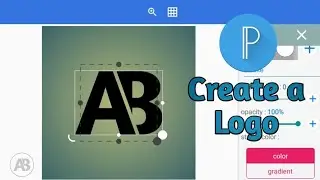 How to create a logo using PixelLab | Easy way