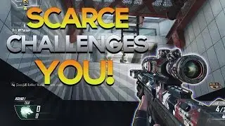 Scarce Challenges YOU! #39 - RIDICULOUS BO2 Trickshot Killcams! - Red Scarce