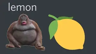 monke eats lemon and dies(?)
