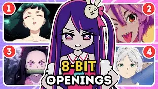 🎶 Guess The Anime OPENINGS in 8-Bit Version! 🔥🤯 | Anime Quiz!