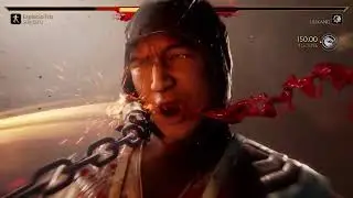 Mortal kombat 11 Jogando com Liu kang Deus do Fogo