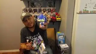 Gamestop sonic metallic pop and shirt and found venom to finish my collection