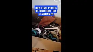 How I take photos of inventory for reselling 📸 #poshmark #ebay #depop #mercari #reselling