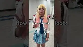 How I think I look in cosplay vs Reality 😅