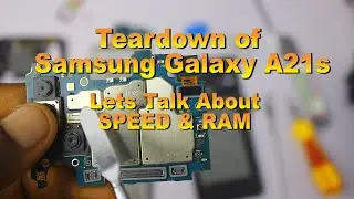 Samsung Galaxy A21s Teardown: Forget Speed, Let's Talk RAM Management