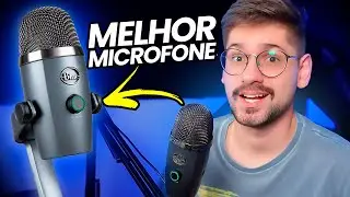 MELHOR MICROFONE USB que já usei - Blue Yeti Nano Review Completo