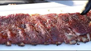 First Cook on the Old Country Gravity Fed Smoker | Spare Ribs