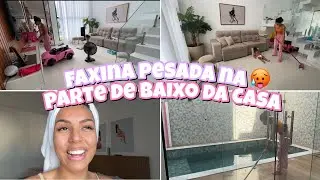 VLOG - FAXINA PESADA NA CASA | ARRUME-SE COMIGO PARA O CULTO DE DOMINGO❤️