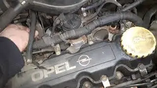 Крутит но не заводится старый Опель Астра 1996 1,6л 55kw