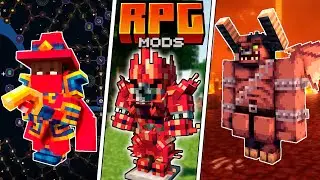 ¡Top 10 RPG Mods! (Classes, Monster and More) | Minecraft Java 1.18.2~1.20.1「Forge」