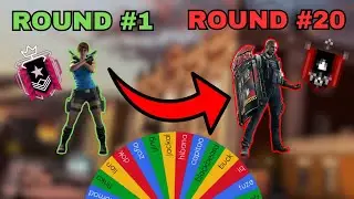 I Let RNG Choose My OPERATOR In R6 RANKED
